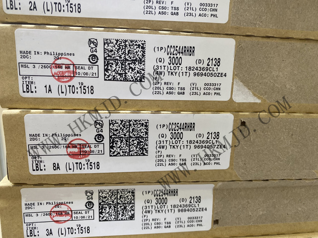 供應 CC2544RHBR RF片上系統 - SoC 2.4GHz RF Value Line SoC