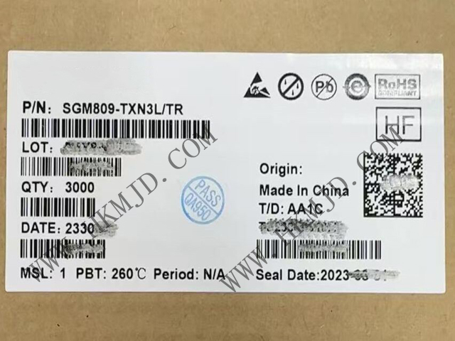 SGM809-TXN3L：低功耗微處理器監(jiān)控電路，3.08V 精準(zhǔn)電壓監(jiān)測