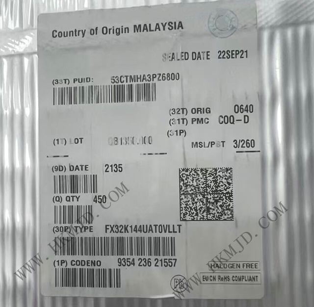 供應(yīng)NXP FX32K144UAT0VLLT——高性能S32K1汽車(chē)通用MCU